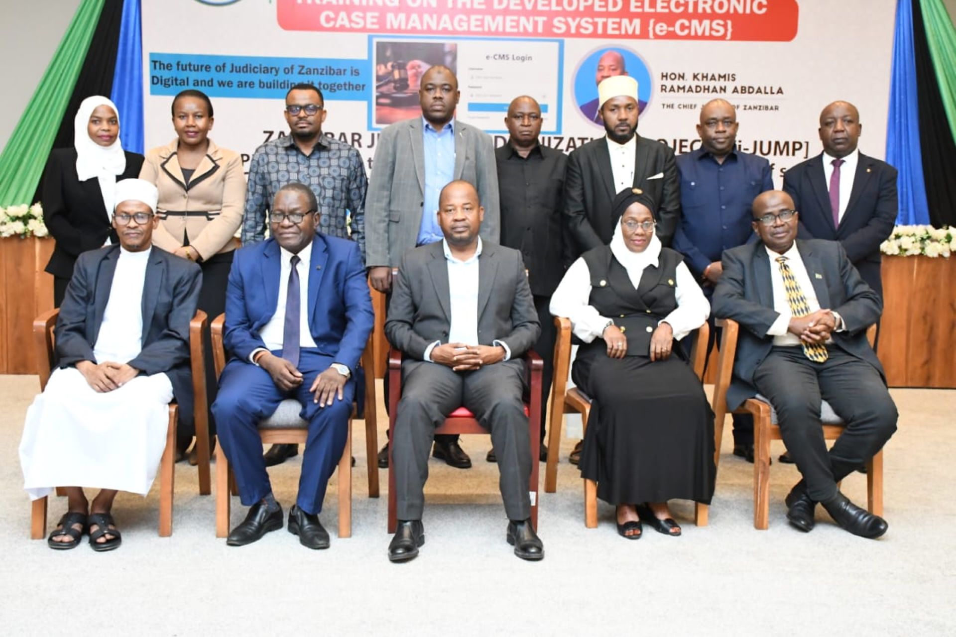 JAJI MKUU WA ZANZIBAR AFUNGUA MAFUNZO YA MFUMO WA eCMS KWA MAJAJI WA MAHKAMA KUU ZANZIBAR, MAKADHI, WARAJIS NA WAKUU WA TAASISI