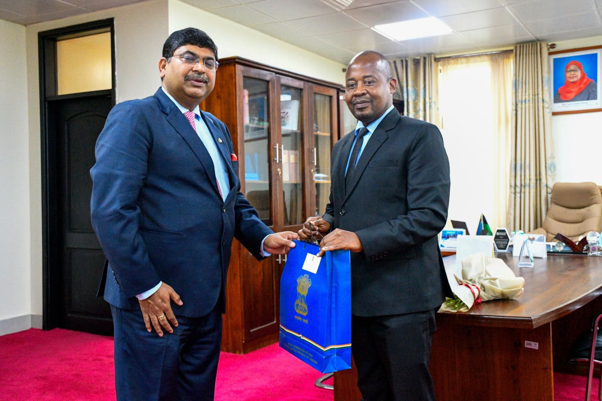 JAJI MKUU WA ZANZIBAR AFANYA MAZUNGUMZO NA BALOZI WA INDIA KUHUSU USHIRIKIANO WA MAENDELEO